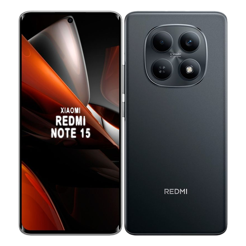 Celular Xiaomi Redmi Note 15 6 Gb 128 Gb 6.9" Black