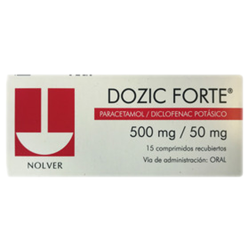 Dozic Forte 500+50 Mg [15 Comp.]