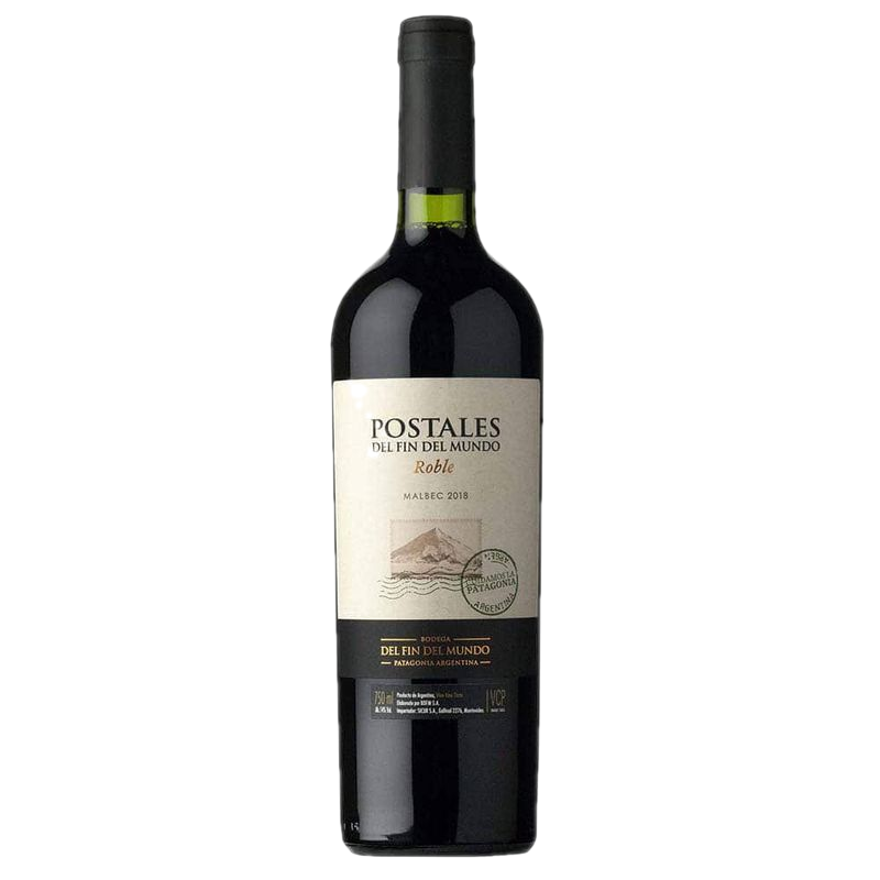 Tinto Malbec Roble Postales Del Fin Del Mundo