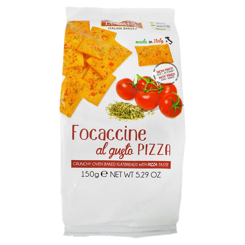Snack Focaccine Pizza Bonta Lucane 150 G