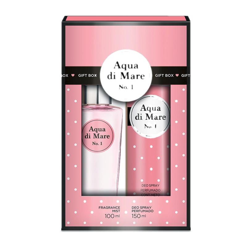 Pack Perfume Aqua Di Mare N°1 100 Ml + Desodorante 150 Ml