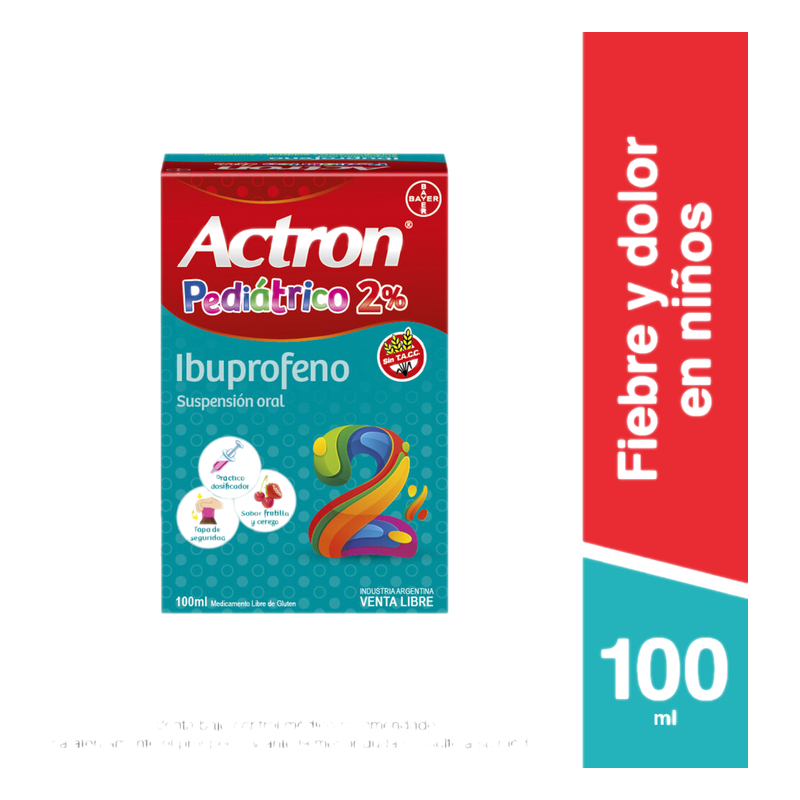 Actron Pediatrico 2% Jarabe 100 Ml