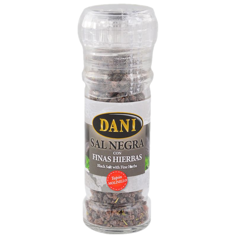 Sal Negra Con Finas Hierbas Dani 100 G