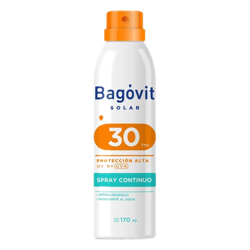 Protector Solar Bagovit En Spray Spf30 170 G