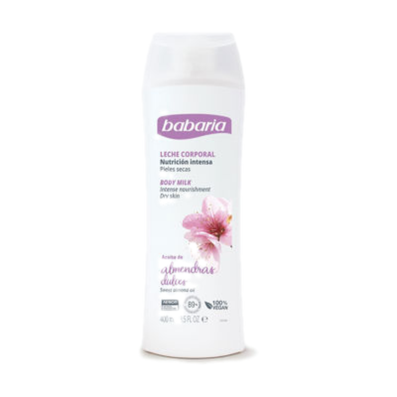 Loción Body Milk Babaria Pieles Muy Secas 400 Ml