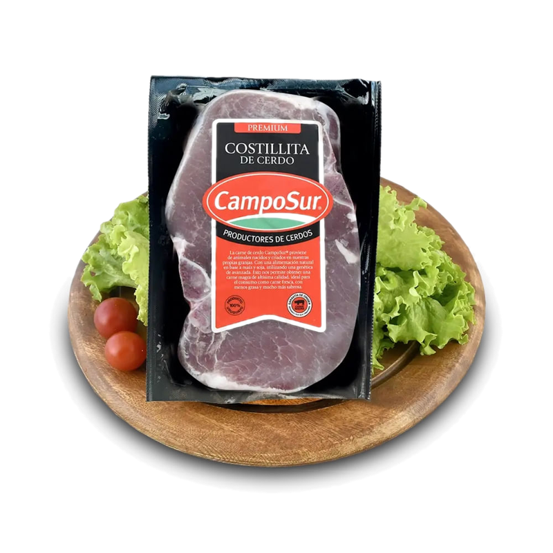Costillita De Cerdo Camposur Al Vacio 1 Kg