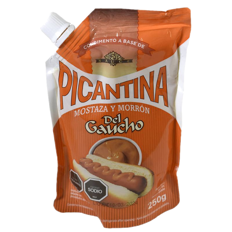 Salsa Picantina Del Gaucho Con Tapón 250 G