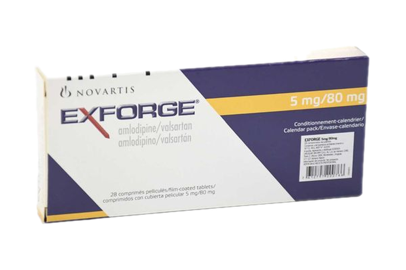 Exforge 5/80 Mg X 28 Comprimidos