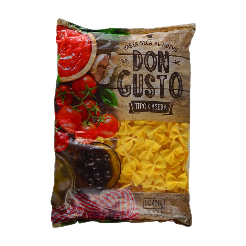 Fideos Al Huevo Corbata Don Gusto 400 G