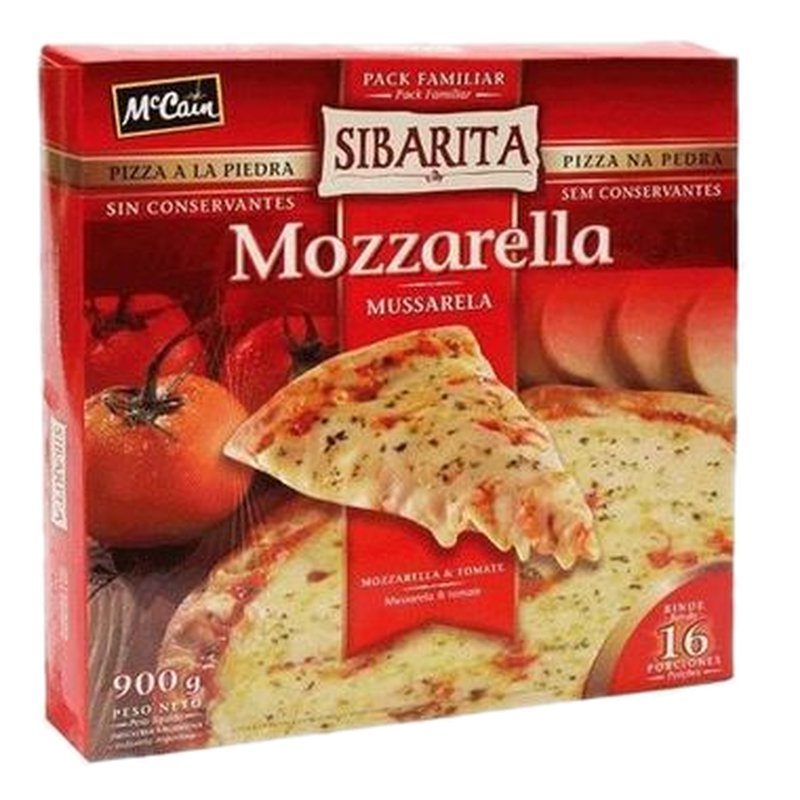 Pizza La Sibarita Muzzarella 450 G.