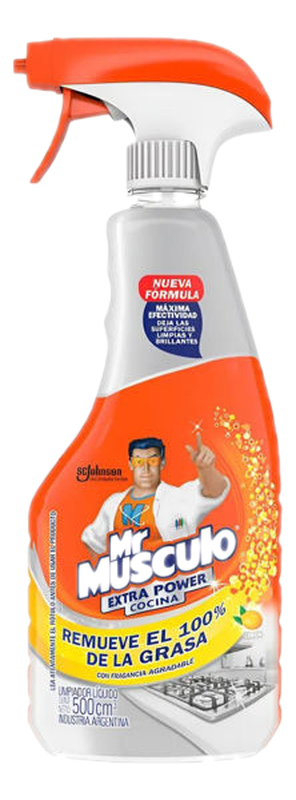 Mr Musculo Extra Power Cocina Gatillo 500 Ml