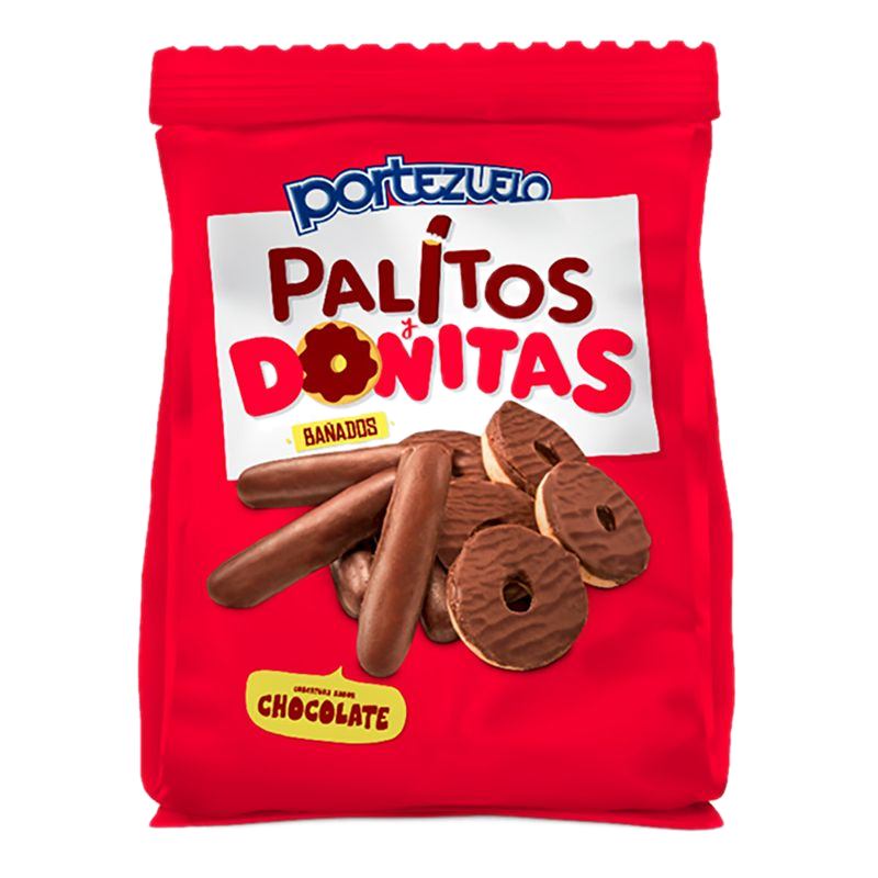 Galletitas Palitos Y Donitas Bañados Portezuelo Bañados 190 G