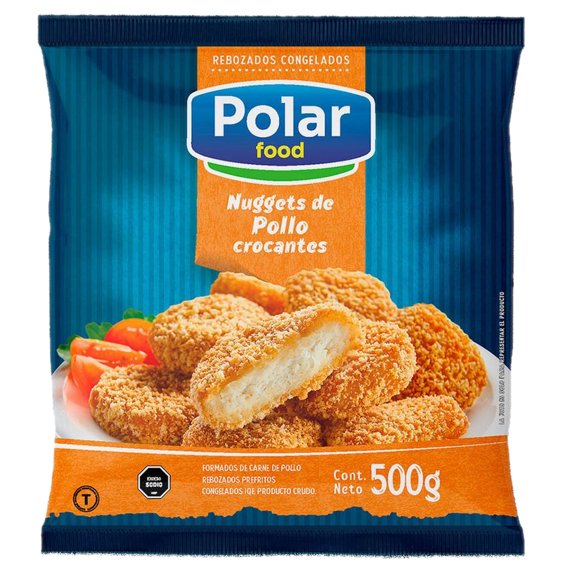 Nuggets De Pollo Crocantes Polar Food 500 G