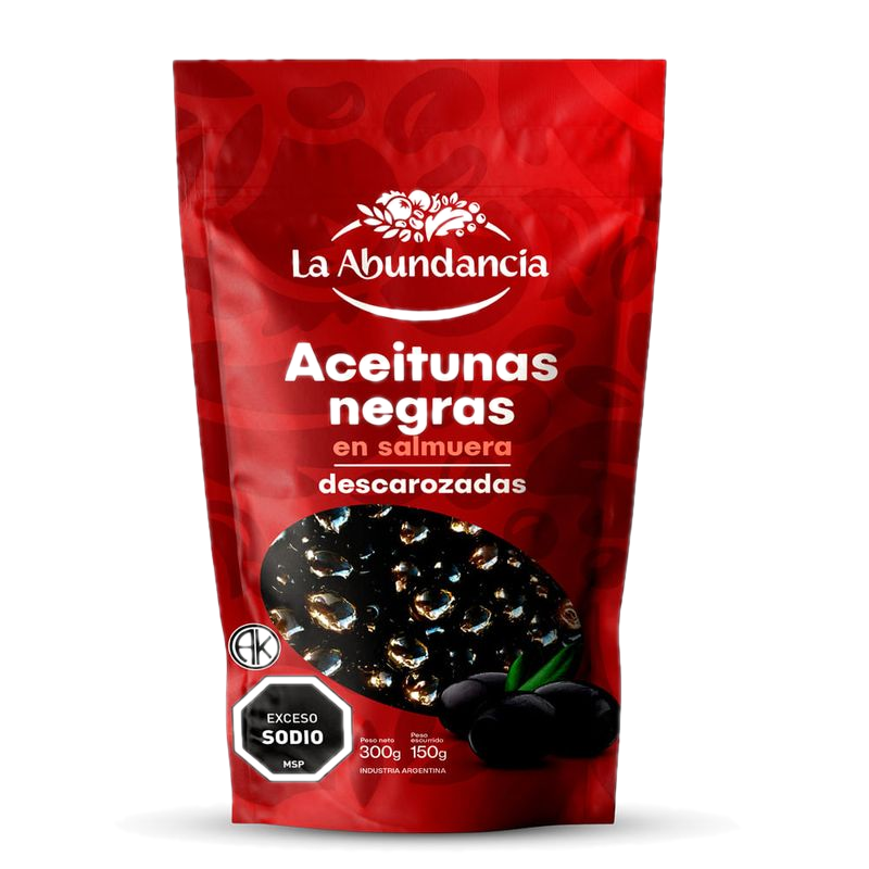 Aceitunas Negras La Abundancia 150 G