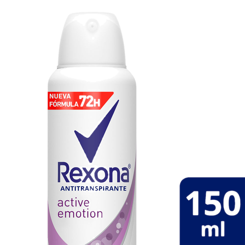 Desodorante Antitranspirante Rexona Active Emotion Aerosol 150 Ml