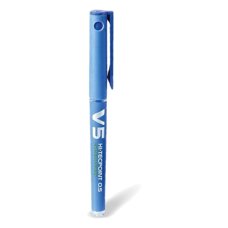 Bolígrafo Pilot V5 Azul Tinta Liquida