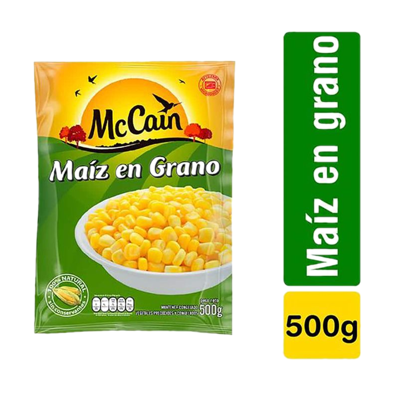 Maíz En Grano Mccain 500 G