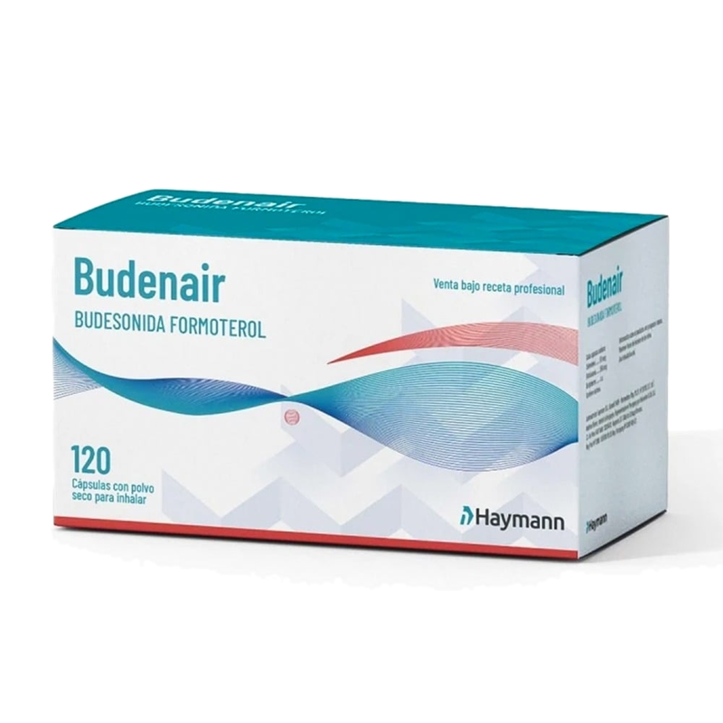 Budenair 160 Mcg/4.5 Mcg 120 Cápsulas Con Polvo Seco