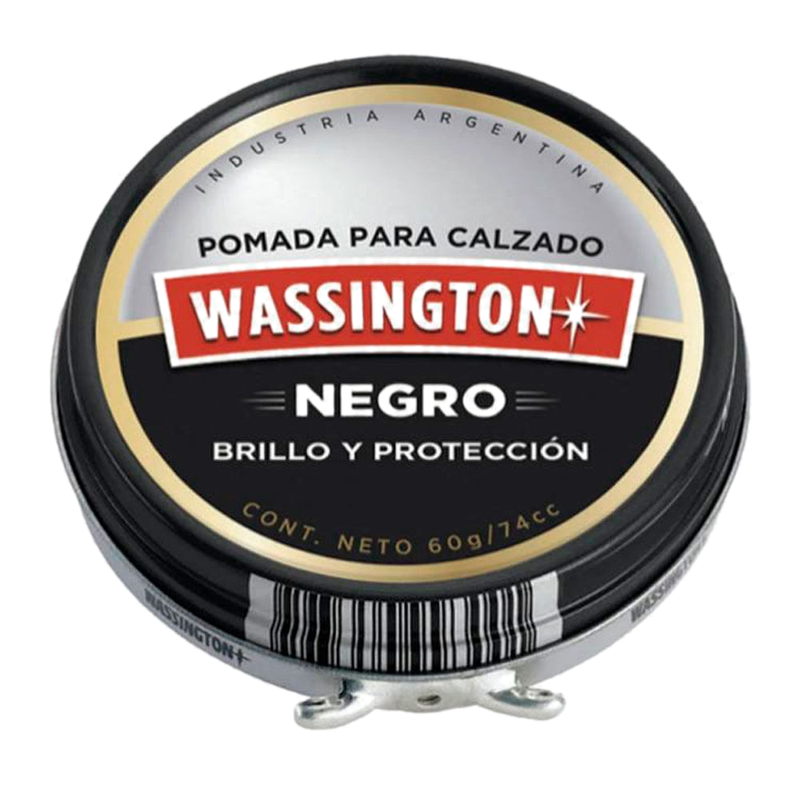 Pomada Wassington Calzado Negro