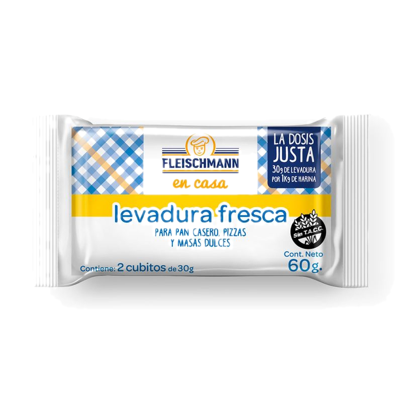 Levadura Fresca Fleischmann 60 G