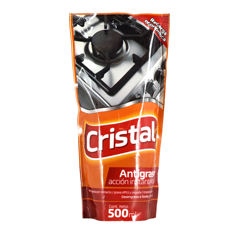 Limpiador Antigrasa Cristal Doy Pack 500 Ml
