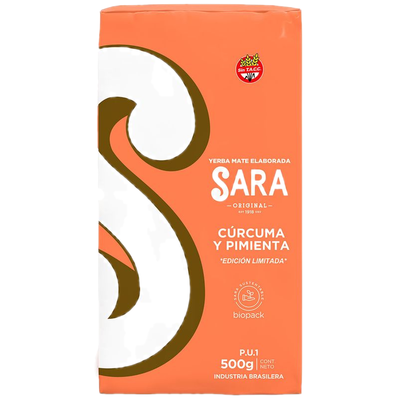 Yerba Sara Cúrcuma Y Pimienta 500 G