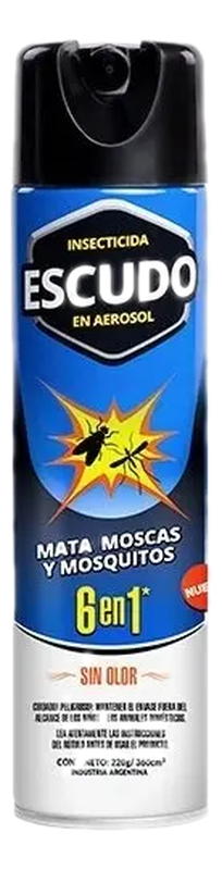 Insecticida Mata Moscas Y Mosquitos Sin Olor Escudo