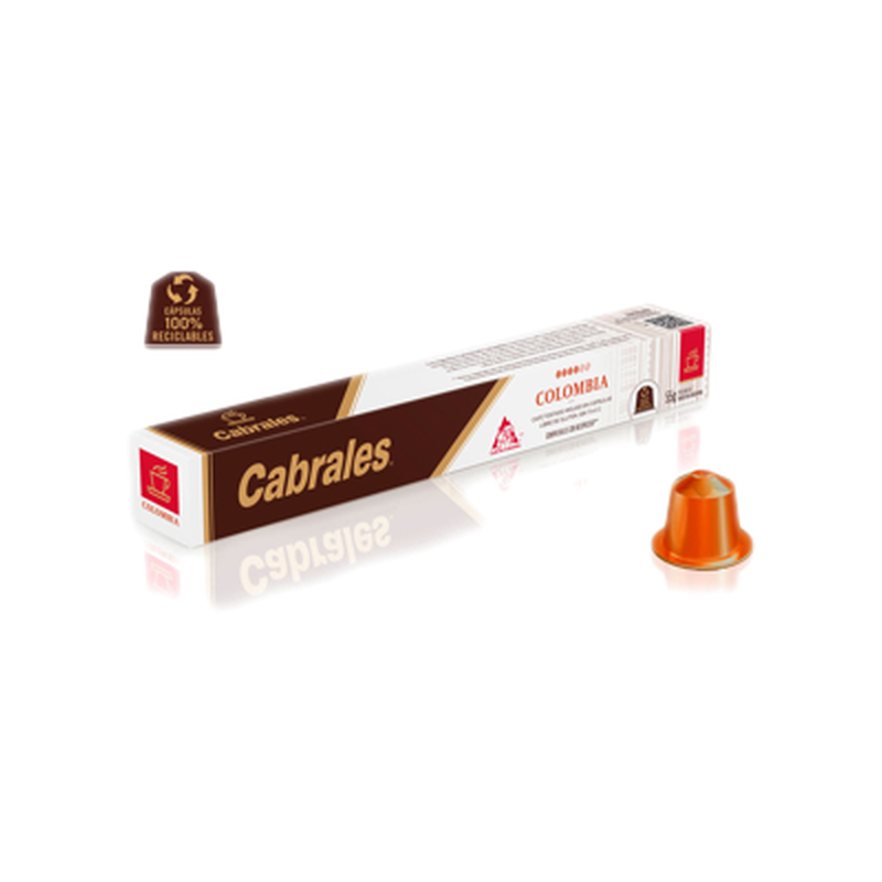Cápsulas De Café Cabrales Nespresso Colombia 55 G