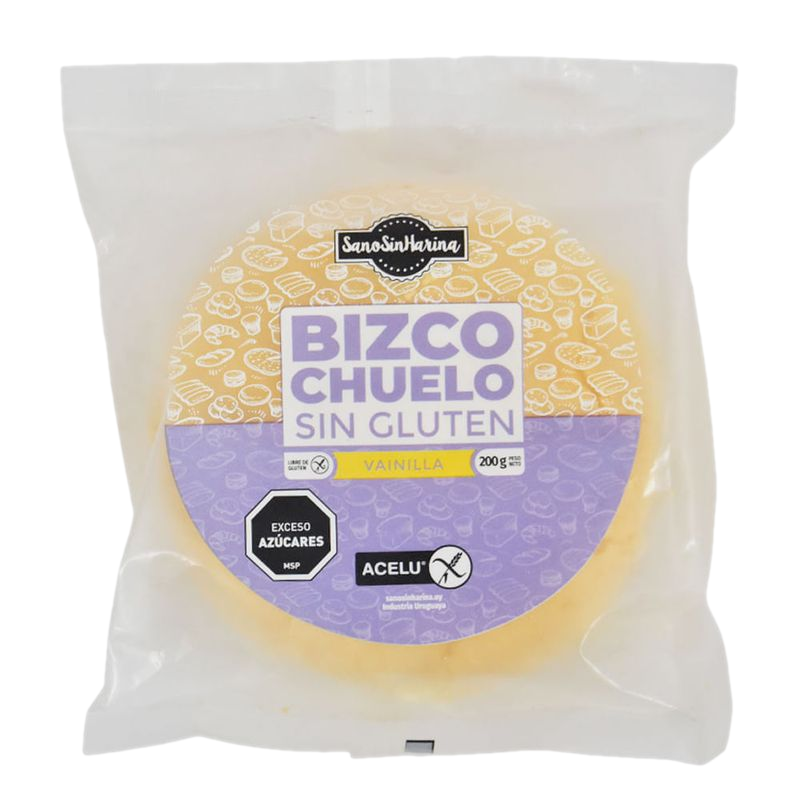 Bizcochuelo Vainilla Sin Glúten 200 G