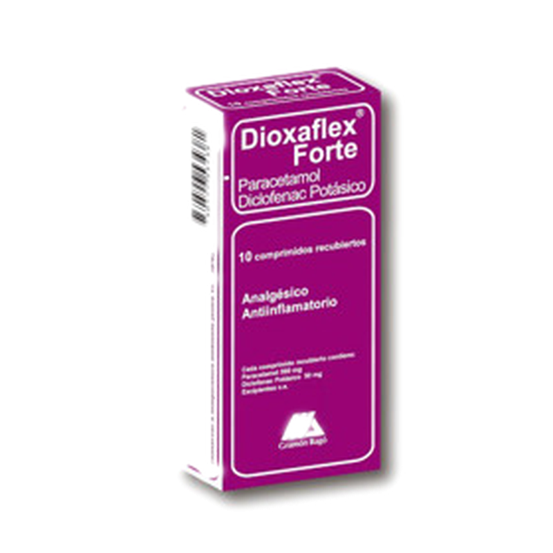Dioxaflex Forte 50+500mg [10 Comp.]