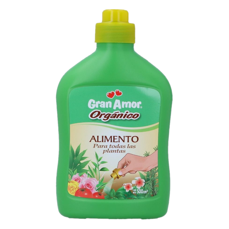 Alimento Para Plantas Orgánico Gran Amor 500 Ml