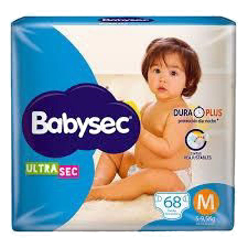 Babysec Ultra M 68 Unidades