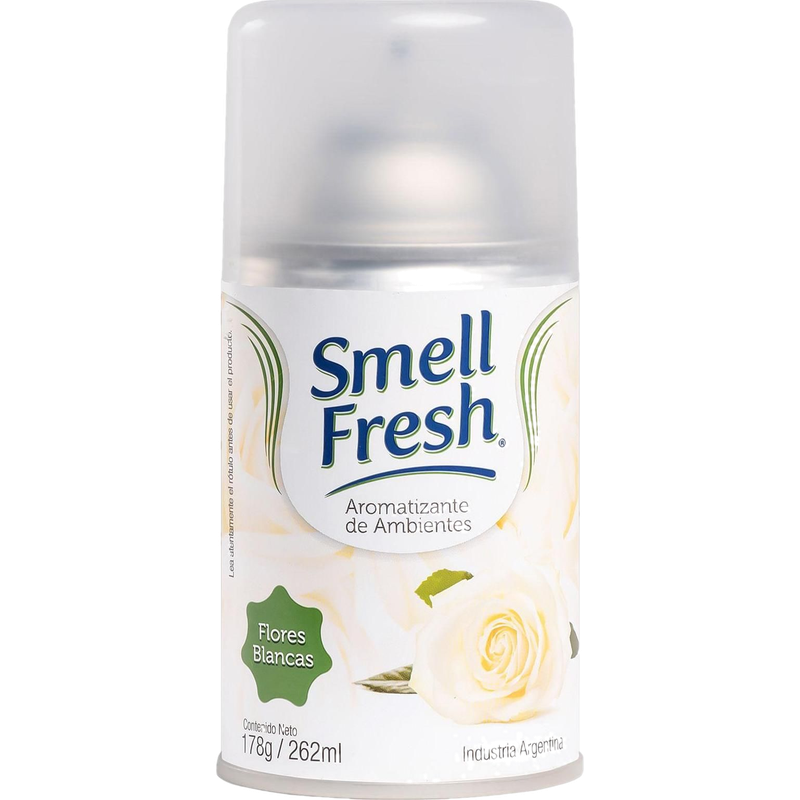 Aromatizante De Ambientes Smell Fresh Flores Blancas 262 Ml