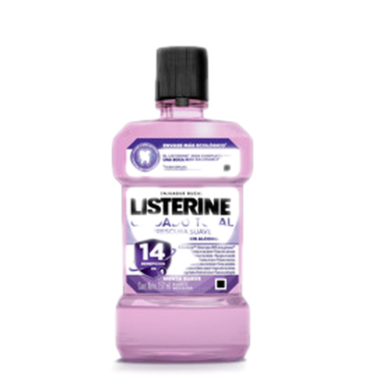 Listerine Cuidado Total Zero Enjuague Bucal S/alcohol [250 Ml]