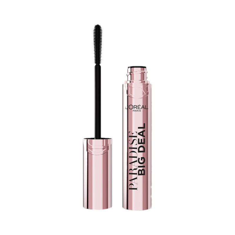 Máscara De Pestañas L'oréal Paris Paradise Big Deal Blackest Washable