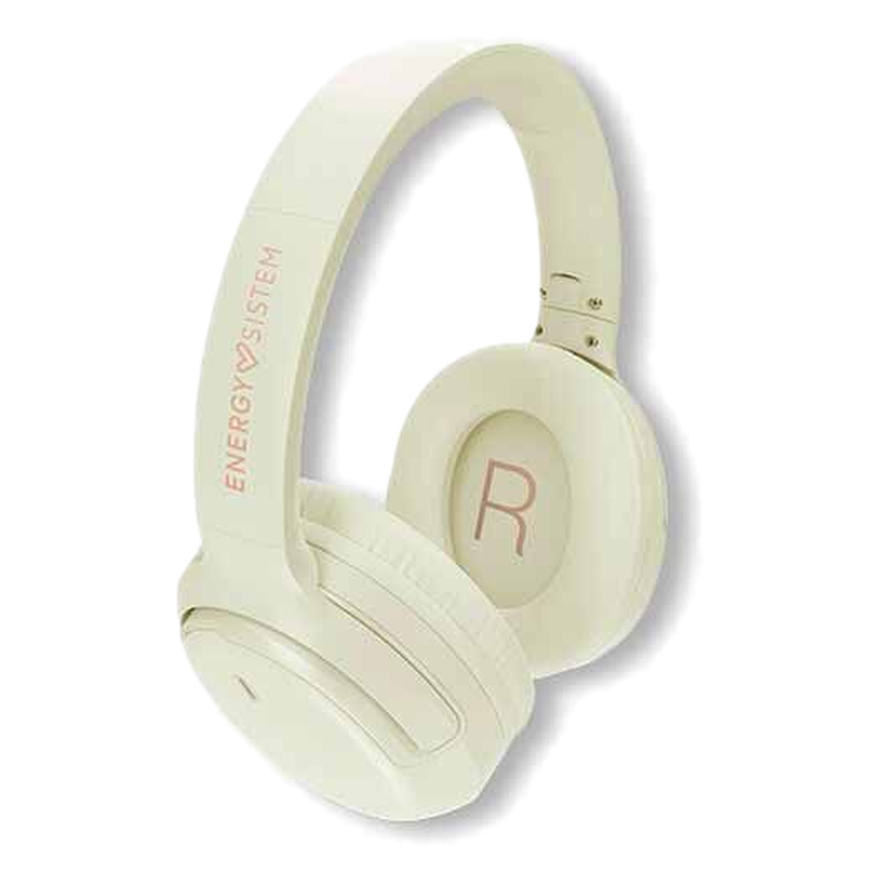 Auriculares Energy Sistem Headphones Rizz Cream Bluetooth