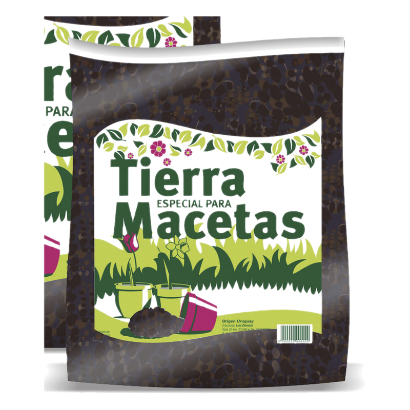 Tierra Preparada Especial Para Macetas Jardines 2 Kg