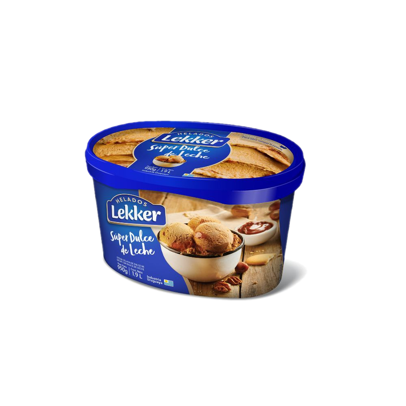 Helado Lekker Super Dulce De Leche 1.9 L