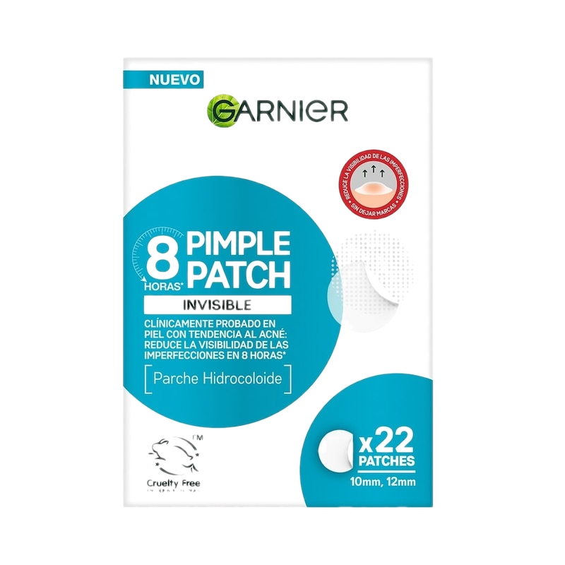 Parches Invisibles Garnier Para Acné 22 Unidades