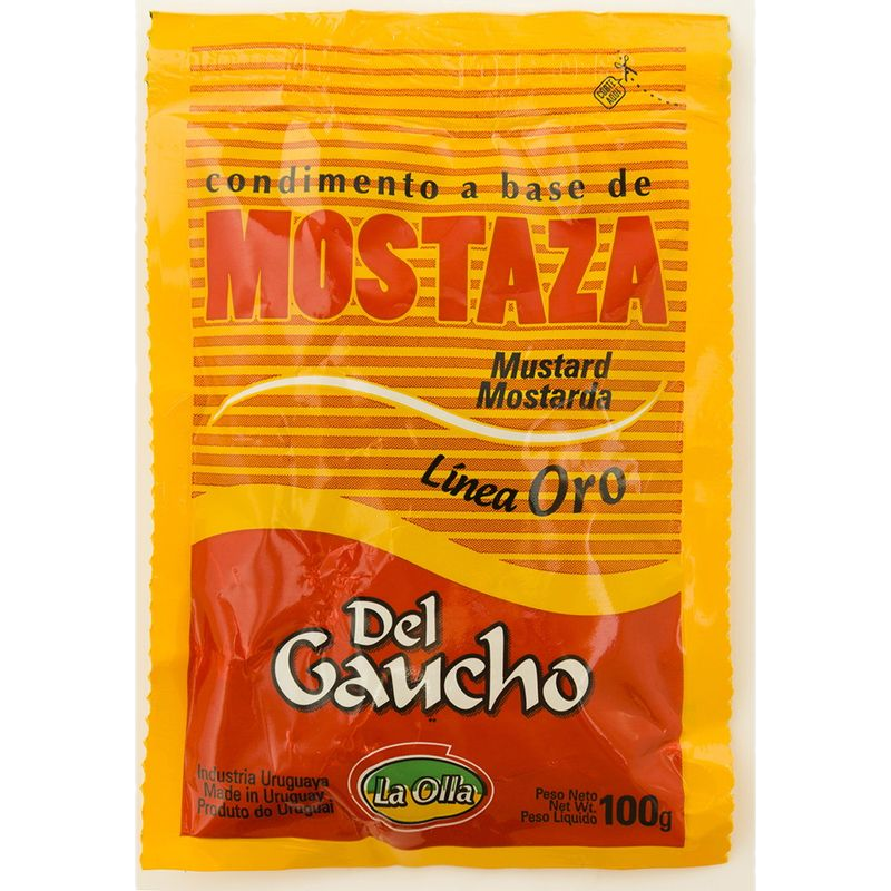 Mostaza Del Gaucho Sachet 100 G