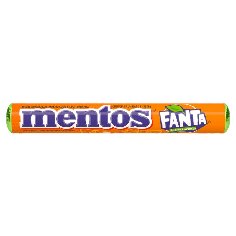 Caramelos Masticables Mentos Fanta Naranja 29,5 G