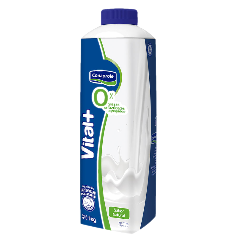 Yogur Vital+ Light Natural Tetratop 1 L