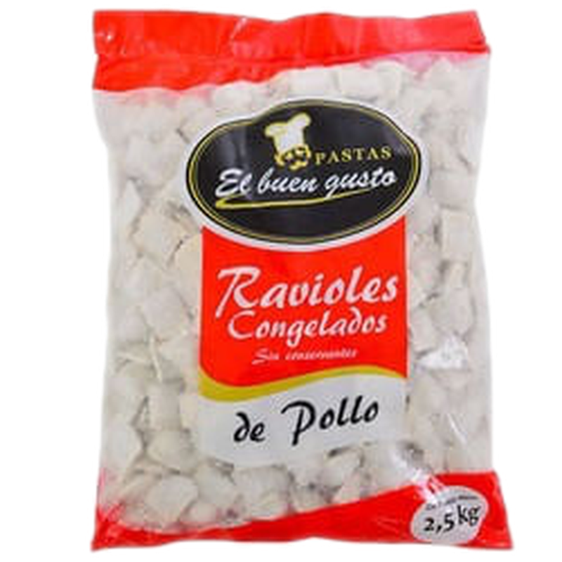 Ravioles El Buen Gusto Pollo 2.5 Kg