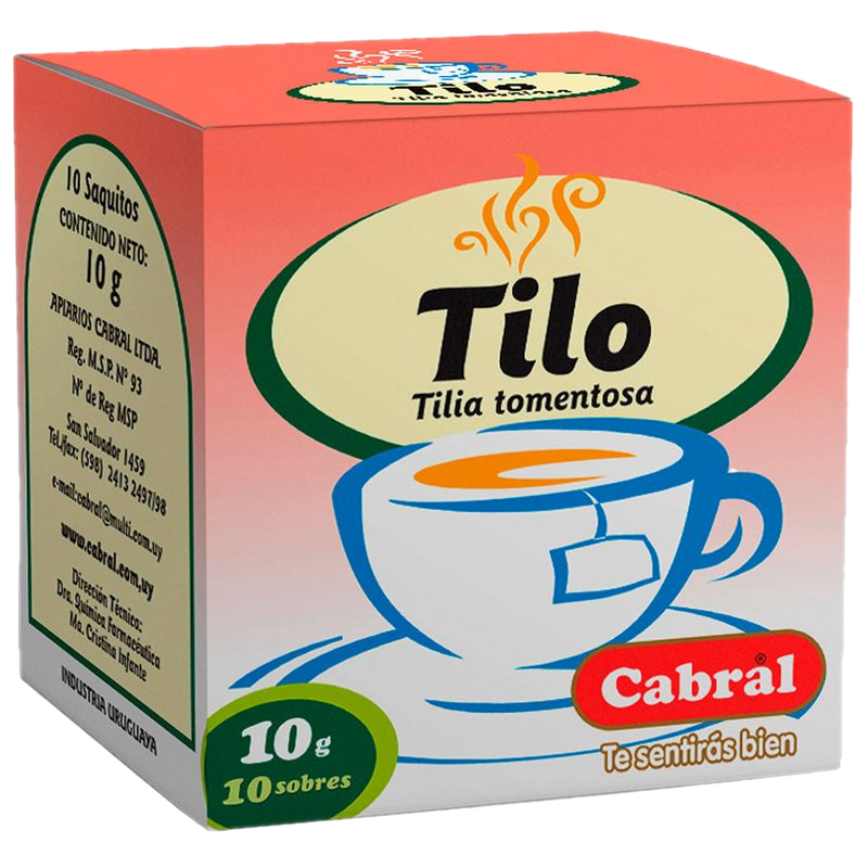 Té Cabral Tilo 10 Unidades