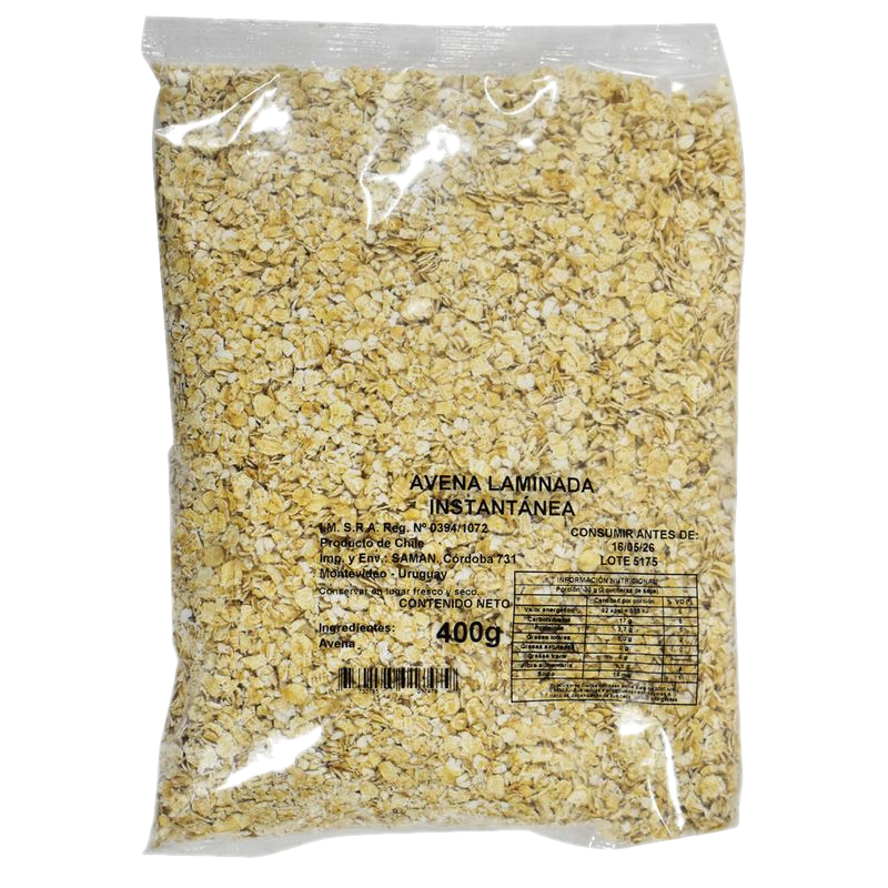 Avena Laminada Instantánea 400 G