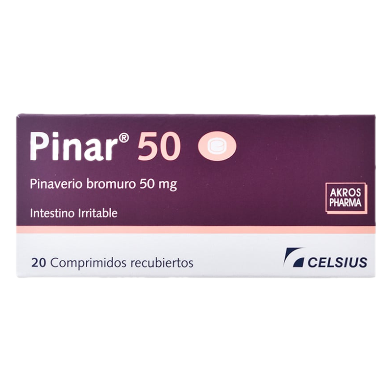 Pinar 50 Mg X 20 Comprimidos