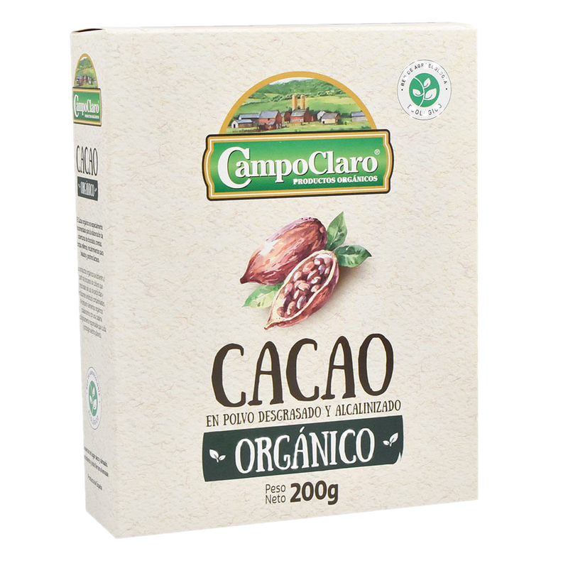 Cacao Orgánico Campoclaro 200 G