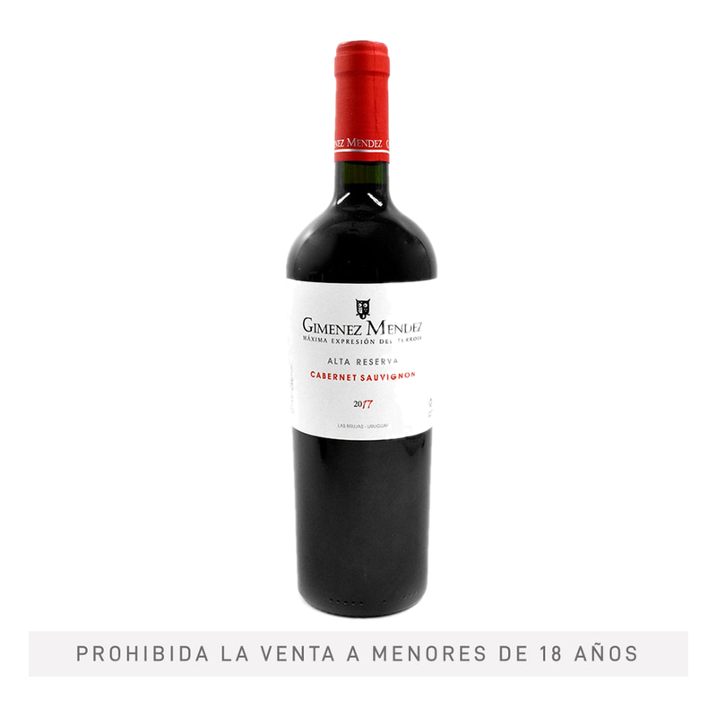 Vino Gimenez Mendez Alta Reserva Tinto Cabernet Sauvignon 750 Ml