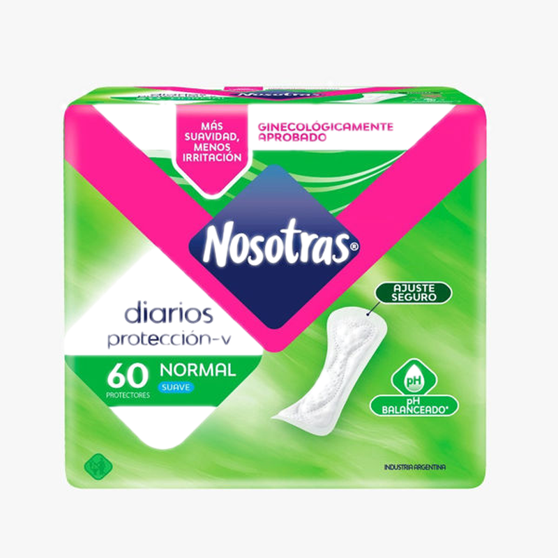 Nosotras Protectores Diarios Normal 60 Unidades 107238
