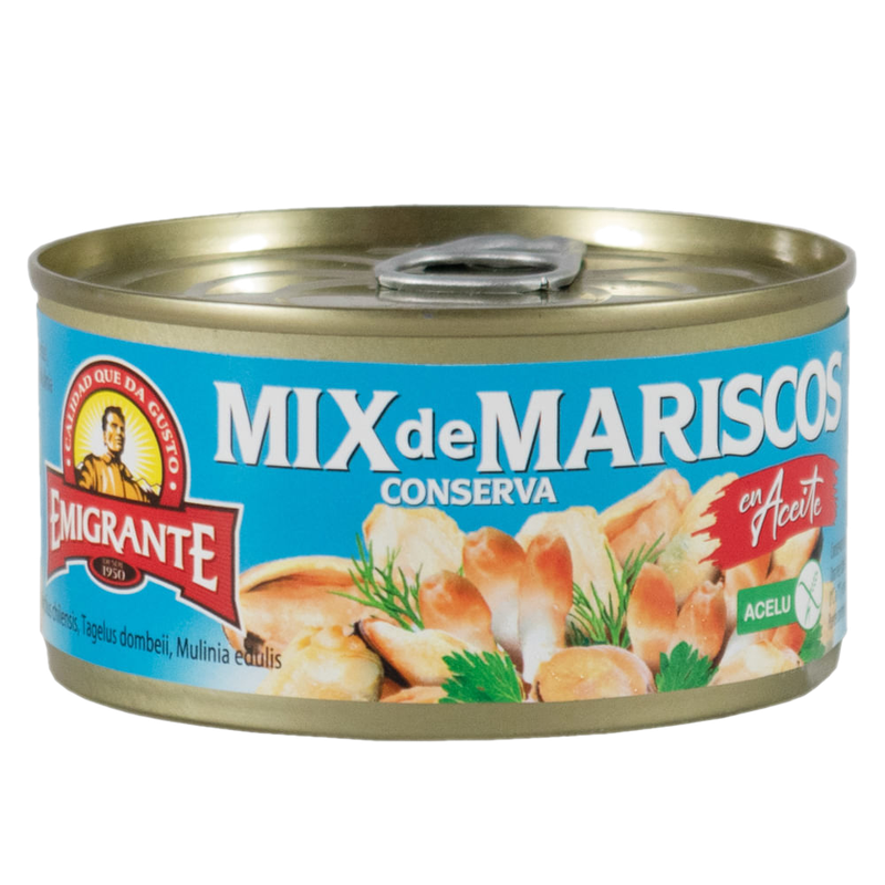 Mix De Mariscos Al Aceite Emigrante 190 G